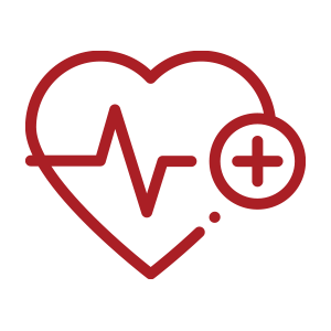 Heart health icon